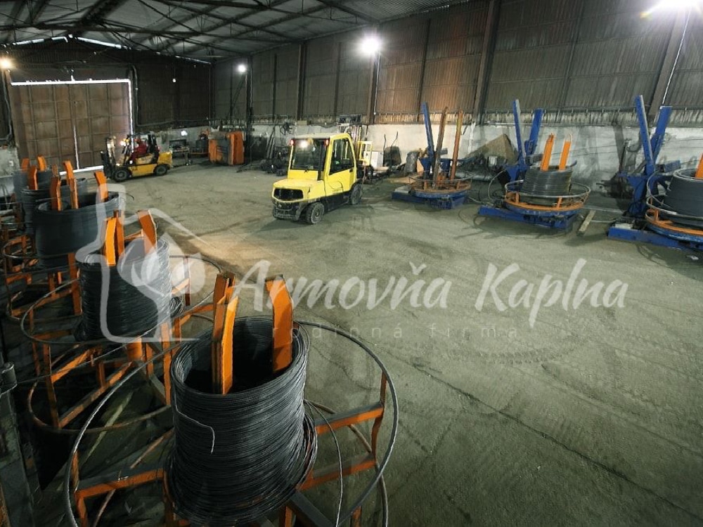 Armovňa Nitra - Strihanie a ohýbanie betonárskej ocele podľa požiadaviek zákazníka