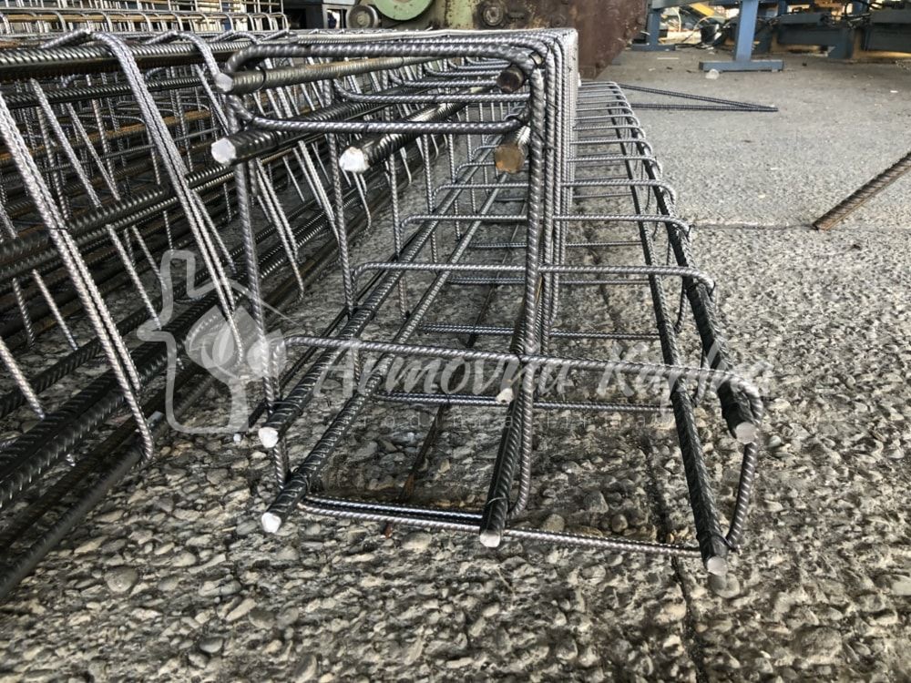 Armovňa Nitra - Výroba armokošov - Viazanie armokošov do základových pásov, prekladov, vencov, pätieka a stĺpov