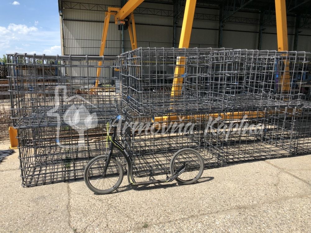 Armovňa Nitra - Výroba armokošov - Viazanie armokošov do základových pásov, prekladov, vencov, pätieka a stĺpov