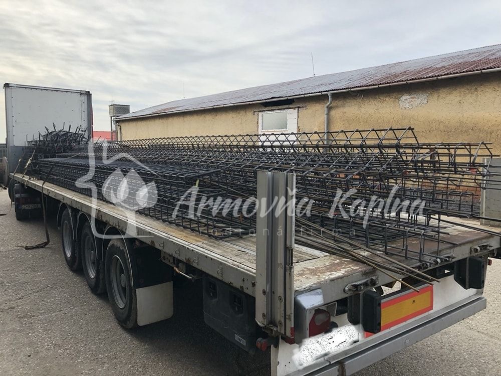 Armovňa Nitra - Výroba armokošov - Viazanie armokošov do základových pásov, prekladov, vencov, pätieka a stĺpov