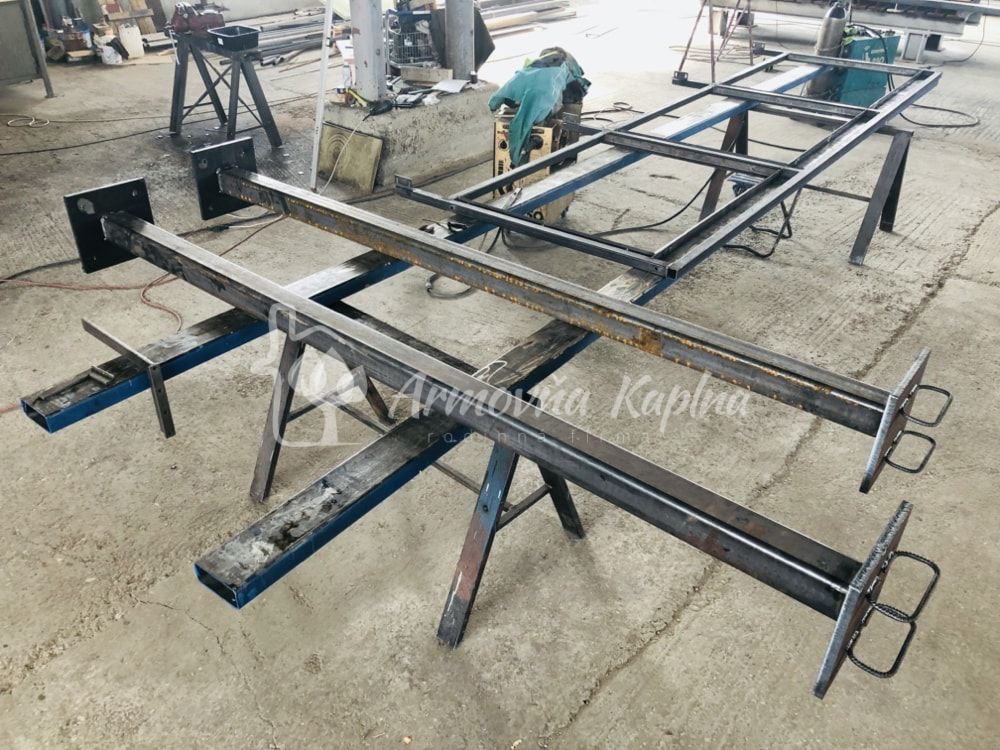 Armovňa Nitra - Zámočnícka výroba - Výroba a montáž oceľových konštrukcií